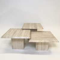 Travertine tables