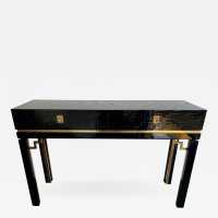 console lacquer brass dal vera italy 1970