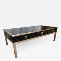lacquer table guy lefèvre maison jansen 1970