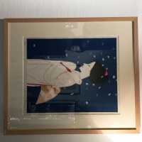 Woodcut by Keiichi Takasawa