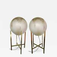 Murano glass ball floor lamp La Murrina Italy 1970 1990