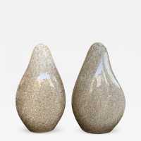 Murano glass pair lamps la murrina italy 1970