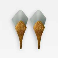 wall lamps nefertiti house charles france 1970