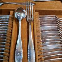 Christofle silver metal table set