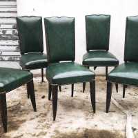 6 Gaston Poisson chairs