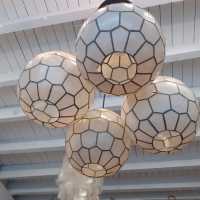 mother of pearl pendant light