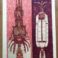 Lithograph Pierre COURTIN