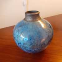 Crystallization ceramic vase