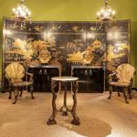 Chinese lacquer screen