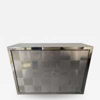 buffet metal chrome inox francoise see france 1970
