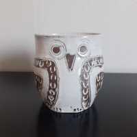 owl vase