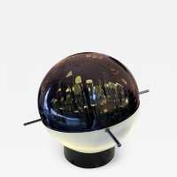 space age plexiglass lamp gaetano missaglia italy 1970