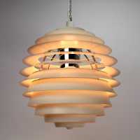 PH Louvre pendant lamp by Poul Henningsen by Louis Poulsen