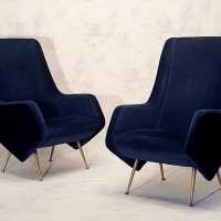 Pair of Morbelli armchairs