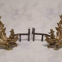 Pair andirons st.lxv