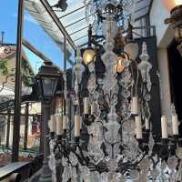 Old church chandelier
