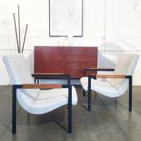 Armchairs by Pierre Guariche