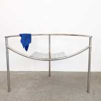 Philippe Starck _ Fauteuil "Dr Sonderbar" chromé _ XO _ circa: 1980