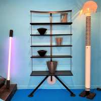Carlo Forcolini_étagère "Ran"_ALIAS_circa:1980 / Philippe Starck_"easylight"_STARCK PRODUCT_1979