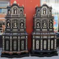 Ferdinando Pogliani 1832-1899 Pair Of Ceremonial Cabinets.