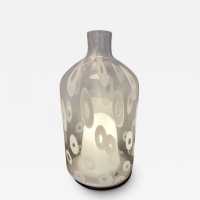 murano glass bottle lamp italy leucos mazzega venini vistosi 1970 1980 1990