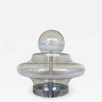 murano glass lamp mazzega italy 1970 carlo nason