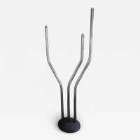 floor lamp cactus organ reggiani metal chrome italy 1970