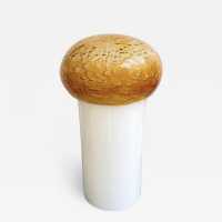murano glass mushroom lamp vistosi mazzega italy 1970 venini carlo nason