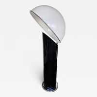 floor lamp lamp ennio chiggio lumenform space age italy 1970 resin metal chrome methacrylate