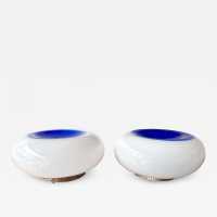 Pair of blue eyes lamps in Murano glass and metal by the editor Murano Due. Italy 1970. in the style of Venini, Vistosi, La Murrina, Seguso, Aldo Carlo Nason, Poliarte, Esperia, Angelo Brotto, Stilnovo, Arteluce, Arredoluce, Mazzega, Pierre Cardin, Lumi, Luci, Raak, Angelo Lelii, Francesco Bocola, Superstudio, Enrico Tronconi, Mario Bellini, Harvey Guzzini, Luigi Massoni, Martinelli, Fabio Lenci, Gio Ponti. floor lamp chandelier sconces pendant lightning mid-century modern space age italy 1960 1970