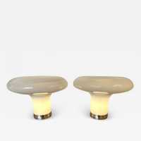 Pair of Lesbo lamps in Murano glass and metal by Angelo Mangiarotti for Artemide. Italy 1970. in the style of Venini, Vistosi, La Murrina, Seguso, Aldo Carlo Nason, Poliarte, Esperia, Angelo Brotto, Stilnovo, Arteluce, Arredoluce, Mazzega, Pierre Cardin, Lumi, Luci, Raak, Angelo Lelii, Francesco Bocola, Superstudio, Enrico Tronconi, Mario Bellini, Harvey Guzzini, Luigi Massoni, Martinelli, Fabio Lenci, Gio Ponti. mid-century modern space age brass italy