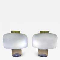 Pair of model LT226 lamps in blue Murano glass by Carlo Nason for Mazzega. Italy 1970. in the style of Venini, Vistosi, La Murrina, Seguso, Aldo Nason, Poliarte, Esperia, Angelo Brotto, Stilnovo, Arteluce, Arredoluce, Artemide, Pierre Cardin, Lumi, Luci, Raak, Angelo Lelii, Francesco Bocola, Superstudio , Enrico Tronconi, Mario Bellini, Harvey Guzzini, Luigi Massoni, Martinelli, Fabio Lenci, Gio Ponti. chandelier sconces mid-century modern space age brass metal italy