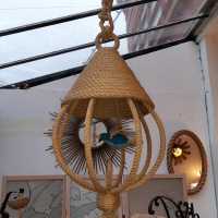 bird cage suspension by Audoux Minnet