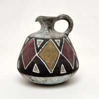 Accolay, Ceramic Pitcher, France c.1960