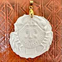 Roger Capron, Porcelain Charm Cancer, Vallauris 1973