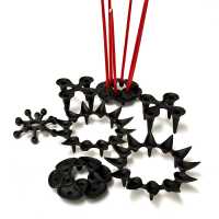 Jens Harald Quistgaard, Cast Iron Candleholders, Denmark c.1965