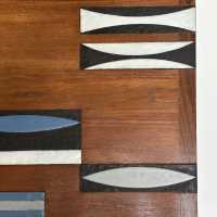 Roger Capron, Teak and Ceramic Low Table, 1961