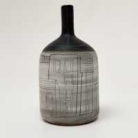 Jacques Innocenti, Bottle Vase, Vallauris c.1950
