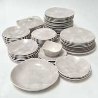 Free-Form Free-Form Dinner Service, Pornic France, c.1960Dinner Service, Pornic France, c.1960