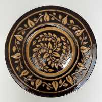 Large Glazed Earthenware Dish, Biot c.1960
