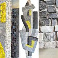 Mosaic Panel, Maximilien Herzele, France 1958