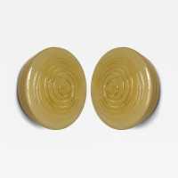 Mid-Century Modern Space Age Yellow Murano Glass Candy Wall Sconces Lighting Wall Lights or Ceiling Lights by Italian Murano Vistosi Manufacturer. The original manufacturer stamps the sticker labels. Famous manufacturing designers like Fabbian, Venini, Veronese, La Murrina, Aldo Nason, Stilnovo, Joe Colombo, Arteluce, Arredoluce, Lumi, Luci, Rggiani, Sciolari, Werner Pantone, Luigi Colani, Raak, Angelo Lelii, Angelo Brotto, Esperia, Francesco