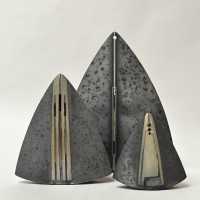 Set of 3 Ceramic Sculptures, Emili Biarnés, Catalonia c.2000
