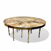Round coffee table