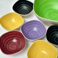 Dessert Set, Saint Clement Manufacture, France, c.1950