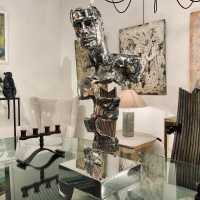 Aluminum sculpture