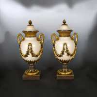Pair of Cassolettes attributed to H. Vian - GCR Art & Interiors