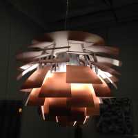Lustre artichaut Poul Hennigsen