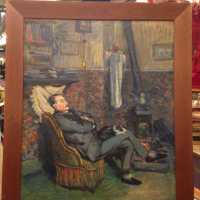 Léa Busch, Homme dans un intérieur, 1926