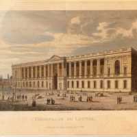 Onze gravures, différentes vues de Paris, vers 1830